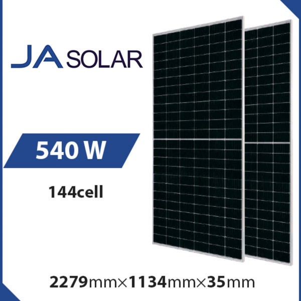 Сонячна панель JA SOLAR JAM72S30-540/MR 540 WP, MONO